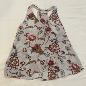 Loft outlet razor back floral cami